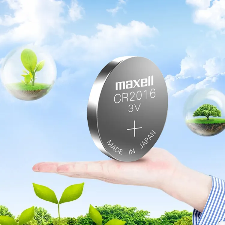 Factory Wholesale Maxell 2032 Electronic Car Remote Control Battery 2025 Cell 2016 Electronic 3V Battery