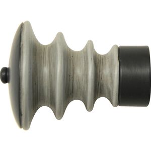ราวม่านตกแต่งหน้าต่างสมัยใหม่ พร้อมปลายเสาโลหะและอุปกรณ์ติดตั้ง - Product Image 4