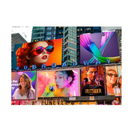 Harga Pabrik P3 P4 P5 P6 P8 P10 Layar LED Luar Ruangan IP65 Tahan Air Penuh Warna Papan Iklan LED
