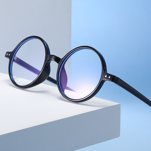 Logotipo personalizado clásico <span class=keywords><strong>Retro</strong></span> TR90 monturas <span class=keywords><strong>de</strong></span> <span class=keywords><strong>gafas</strong></span> redondas Anti Bloqueo <span class=keywords><strong>de</strong></span> luz azul <span class=keywords><strong>gafas</strong></span> <span class=keywords><strong>de</strong></span> protección - Product Image 3