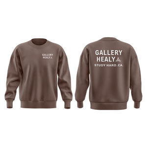 时尚品牌 - 常规款式字母形圆领品牌运动服 秋季定制 ODM 编织面料 - Product Image 3