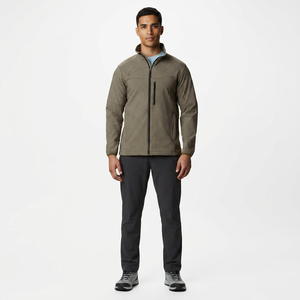 Chaqueta Gruesa con Capucha Impermeable de Lona para Otoño, Precio Razonable, Nueva Llegada, Transpirable para Hombre, Gran Venta - Product Image 1