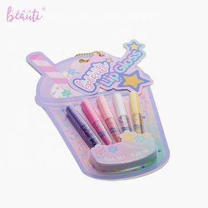 Usine Personnalisé 5 Couleurs Brillant À Lèvres Longue Durée Étanche Enfants Brillant À Lèvres Ensemble - Product Image 1