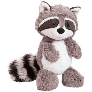 Animales de mapache de cola grande bonitos de alta calidad, juguete de peluche, amigo del bosque, muñeco de mapache pequeño, fabricante directo de animales de cola de suministro - Product Image 1