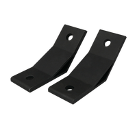 Vente en gros Fixation en forme de L Support d'angle à 135 degrés Connecteur Gousset Support d'angle renforcé en métal pour profilé en aluminium à fente en T