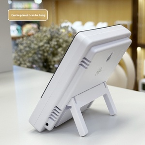HTC-1 màn hình lớn hiển thị kỹ thuật số trong nhà Nhiệt kế điện tử đồng hồ báo thức nhà máy đơn giản treo tường nhiệt độ hộ gia đình - Product Image 4