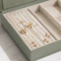 Boîte à bijoux créative en forme de livre, boîte organisatrice de luxe en faux livre, boîte de présentation rigide à fermeture magnétique pour ranger les bagues