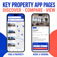 Pengembangan Aplikasi Daftar Properti Real Estat Kustom untuk IOS Android Dengan Pencarian Properti, Tampilan Peta, dan Tur Virtual LionCreate