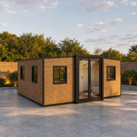 Maisons conteneurs en Grèce, maison conteneur pliable extensible, structure en acier préfabriquée, maison modulaire mobile