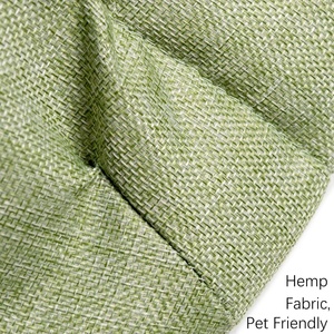 Cama nido de cueva interior para gatos y perros pequeños, suave, duradera y cálida para cama con forma de hoja de invierno - Product Image 4