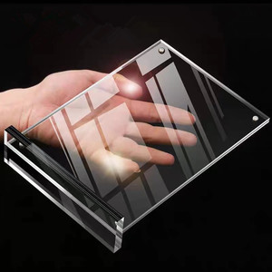 Cao từ A3 A4 A5 A6 Acrylic Bàn Chủ Bảng <span class=keywords><strong>menu</strong></span> đứng dọc Acrylic hiển thị đứng - Product Image 6