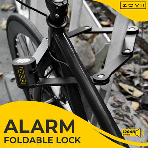 <span class=keywords><strong>Antivol</strong></span> pliable haute sécurité 120 dB pour moto, <span class=keywords><strong>antivol</strong></span> anti-effraction certifié CE pour vélos - Product Image 5