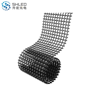 Écran LED flexible en maille couleur pleine pour extérieur, écran LED <span class=keywords><strong>P40</strong></span> pour façade média - Product Image 2