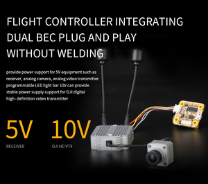 Contrôleurs de vol sans balais T-MOTOR MINI F7 MPU6000 32 bits 10V 20*20mm PWN pour drones - Product Image 6