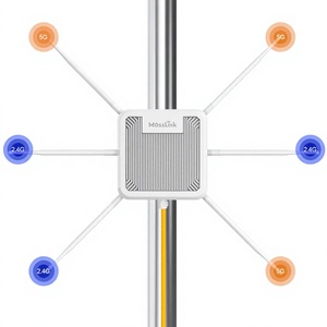 Router Inalámbrico WiFi6 de Doble Banda AX3000, <span class=keywords><strong>Repetidor</strong></span>, Punto de Acceso de 5GHz y 2.4GHz, AP para Exteriores WN570HN2, Cobertura de 300m, 6 Antenas Externas - Product Image 1