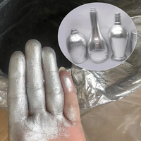 Vente en gros de pâte d'argent de polissage d'oxyde d'aluminium étincelant pour les revêtements en métal et en plastique