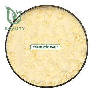 Poudre <span class=keywords><strong>d</strong></span>'albumine de jaune <span class=keywords><strong>d</strong></span>'œuf biologique certifiée HACCP en vrac sans OGM 5kg/25kg Tambour à faible teneur en cholestérol/en conserve pour suppléments de cuisson - Product Image 3