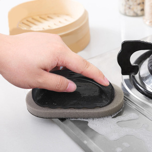 Diamond Abrasive Magic Eraser Sponge Rectangle Kitchen Cleaning Pad Removes Rust And Dirt - Product Image 1