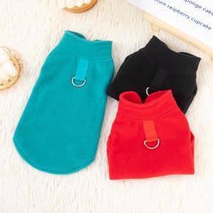 Ropa de Invierno para Mascotas, Gatos y Perros, <span class=keywords><strong>Sudadera</strong></span> Gruesa de Forro Polar de Color Sólido, Ropa Cálida para Mascotas, Estilo Oso de Peluche - Product Image 1