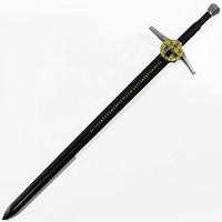 Espada de Acero de Geralt, Réplica de Arma de Juego de Rol, Accesorio de Cosplay de PU para Halloween y Colección