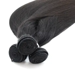 Grand stock 12a vierge vison Brésil style de cheveux raides soyeux, acheter de longs cheveux brésiliens en Chine