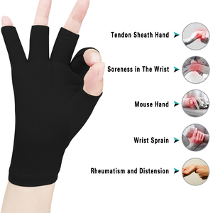 Manchon de compression médical pour l'arthrite, doux et respirant, soulagement des gonflements de la main, physiothérapie et soins quotidiens - Product Image 3