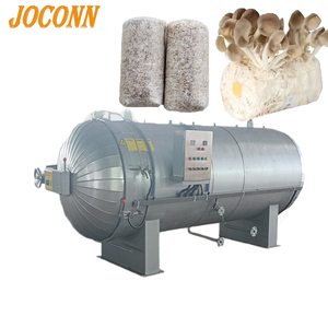 Équipements de stérilisation par <span class=keywords><strong>autoclave</strong></span> à vapeur industrielle à double porte pour la culture de substrat de champignons de la mer en sacs de sciure de bois - Product Image 1