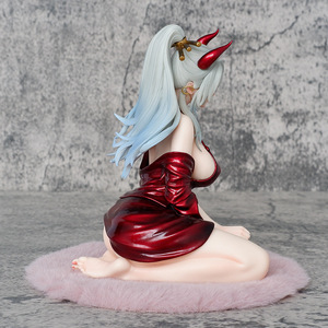 ฟิกเกอร์อนิเมะ ยามาโตะ ขนาด 17 ซม. แบบชิ้นเดียว ท่าคุกเข่า ชุดกิโมโน ตัวละครลูกสาวของไคโดะ ของสะสม โมเดล GK ฟิกเกอร์ ของขวัญ ฟิกเกอร์แอคชั่น ยามาโตะ - Product Image 3