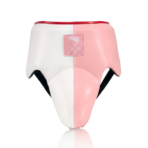 Protège-entrejambe en cuir véritable de haute qualité pour l'entraînement de boxe, protection de sécurité, avec logo personnalisé, vente en gros - Product Image 5