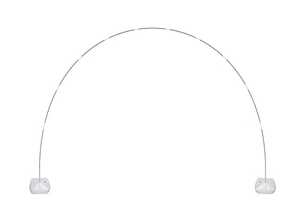 Kit d'arche gonflable en fibre de carbone 15 pièces avec base carrée pour sac d'eau, châssis, ancre au sol et manchon de fixation - Product Image 3