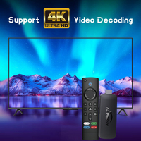Topleo 4K Allwinner H618 Fire Stick Android TV 12 Certifié Jeu 4K EU Android Smart TV Stick