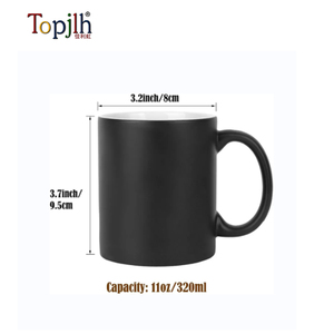 <span class=keywords><strong>Tasse</strong></span> à sublimation Topjlh à changement de couleur, vente en gros, <span class=keywords><strong>tasse</strong></span> <span class=keywords><strong>magique</strong></span> <span class=keywords><strong>personnalisée</strong></span> activée par la chaleur 11oz avec poignée, cadeau créatif, faible MOQ - Product Image 5