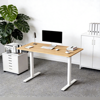 Bureau commercial ergonomique PRORIALS, robuste, en métal, de qualité industrielle, réglable en hauteur