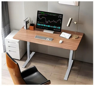 Table de travail électrique mobile E-SHINING à hauteur réglable pour bureau à domicile et poste de travail debout - Product Image 4