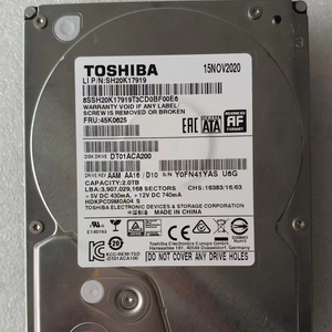 Disque dur de bureau DT01ACA200 2 To SATA 6 Gbit/s 5400 tr/min 64 Mo de cache 3,5 pouces interne pour PC et NAS - Product Image 1