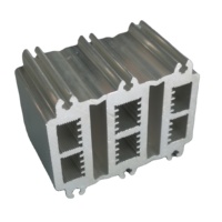Dissipateur thermique en aluminium extrudé 6063 à 3 fentes pour relais à semi-conducteurs (SSR) et radiateur pour contrôleurs de température de fours et machines plastiques
