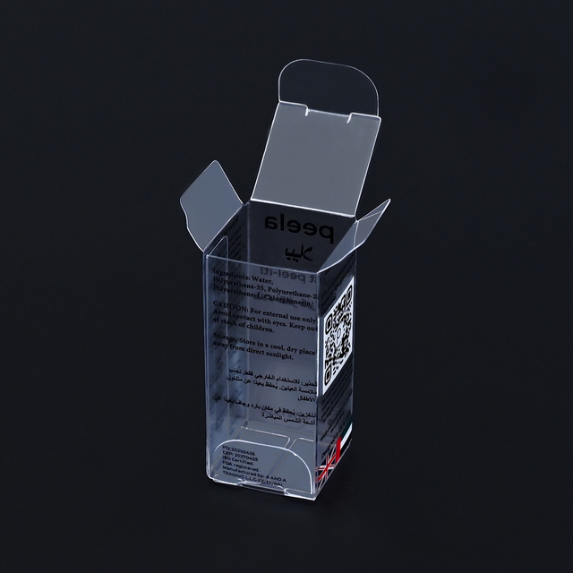 Custom Food Grade PET Vinyl Plastic Transparent Packaging Boxes Clear Packaging Gift Box