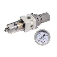 AW2000-02 de régulateur de filtre à air Type SMC Unité de traitement de la source d'air Filtre Régulateur pneumatique Séparateur d'huile et d'eau