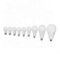 Ampoule LED SKD de haute qualité, pilote DOB, AC110-265V, fabrication directe, corps en aluminium recouvert de plastique, culot B22 /E27
