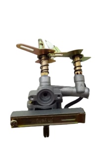 Cuisinière à gaz encastrable à 2 brûleurs en verre trempé |   Table de cuisson à gaz <span class=keywords><strong>pour</strong></span> la maison, double usage GPL/GN - Product Image 4