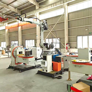 หุ่นยนต์เชื่อมเหล็กอัตโนมัติแบบ 3 มิติ ของ Raintech พร้อมระบบโปรแกรมเต็มรูปแบบและตัวกำหนดตำแหน่งคู่สำหรับงานเชื่อมเสาเหล็ก - Product Image 1