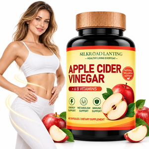 Cápsulas de Vinagre de Sidra de Manzana de Marca Privada OEM con Madre Vitamínica, Suplemento para el Metabolismo, Fórmula Personalizada, Venta al por Mayor - Product Image 1