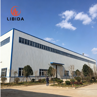 Almacén de Estructura de Acero Prefabricado Estándar AS, Fábrica de Almacenamiento en Frío Aislada, Taller Metálico Resistente al Viento y a la Nieve