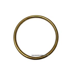 Poignée en métal laiton de forme ronde pour la fabrication de sacs à main pour femmes, la fabrication de porte-monnaie et la fabrication de pochettes - Product Image 1