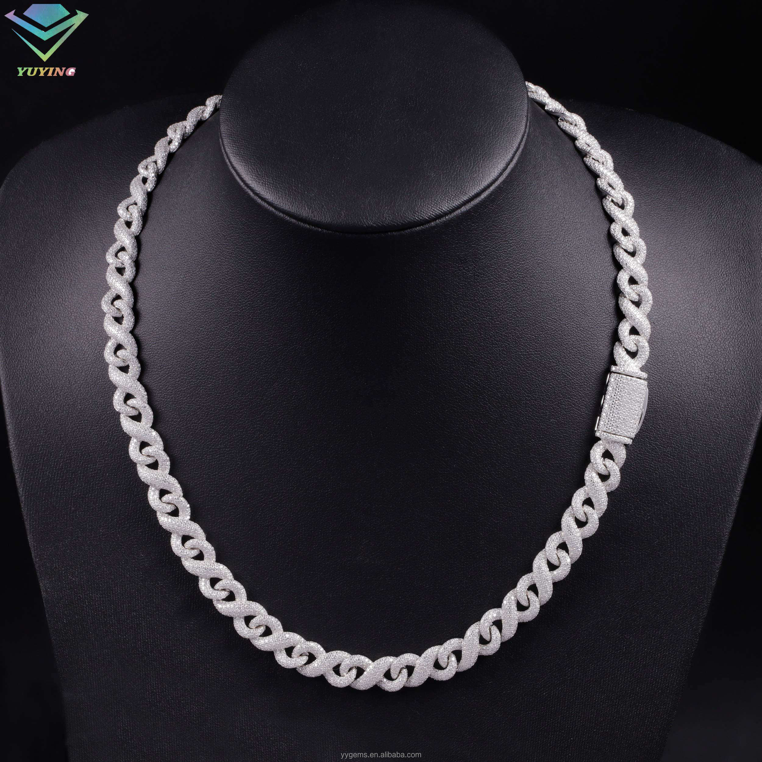 โซ่มอยซาไนต์ 10 มม.-S925