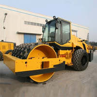 Nouvelle machine de construction routière de marque chinoise, rouleau compresseur à tambour unique de 140 kW SR26M-C6 pour la construction de pistes d'aéroport