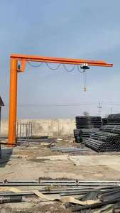 رافعة كابولية مثبتة على عمود بسعة 1-5 طن، دوران 360 درجة °   دوران كهربائي، مدى 3 أمتار - Product Image 5