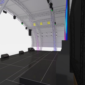 Estructura de Aluminio Circular para Iluminación, Estructura para Eventos al Aire Libre, Estructura para Escenarios de Conciertos/Eventos - Product Image 6