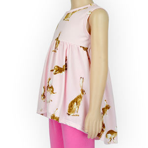 Customization Bonny Print Sleeveless Boutique Girl Clothing <b>Sweet</b> Girls Dress Sleeveless Elegant Dress Kids for <b>Easter</b> Dress - Product Image 5