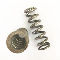 Vente en gros OEM Ressort de compression hélicoïdal en acier SUS304, plaqué noir, industriel, SWC, haute capacité de charge, petit modèle métallique